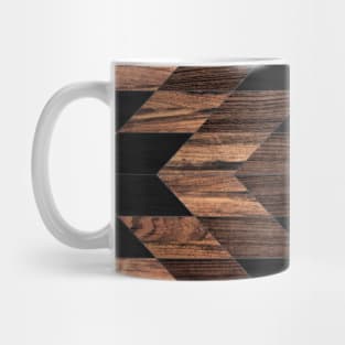 Urban Tribal Pattern No.11 - Aztec - Wood Mug